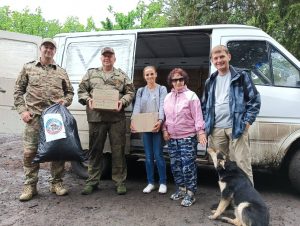 Наши земляки доставили очередную партию гуманитарной помощи нашим бойцам на Донбасс